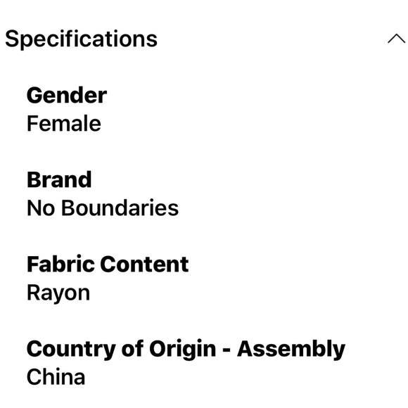 No Boundaries Juniors Printed Jumpsuit with Rings - Picture 7 of 7